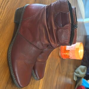 Rieker leather boots